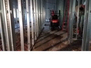 site work progress-new edge construction